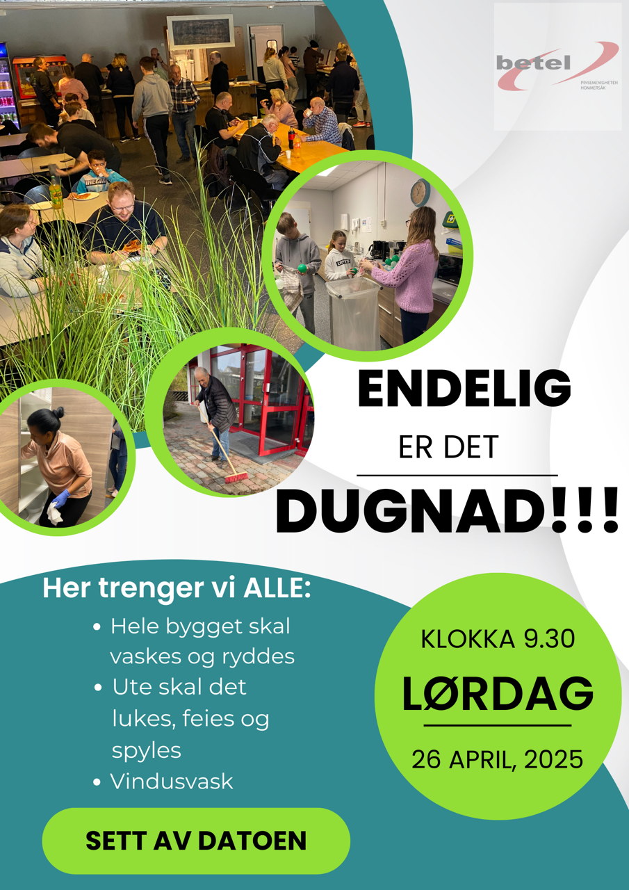 Read more about the article Dugnad lørdag 26.April